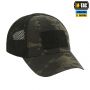 M-Tac бейсболка тактическая с сеткой Multicam Black