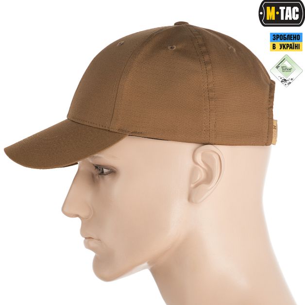 M-Tac бейсболка Elite Flex ріп-стоп Coyote Brown