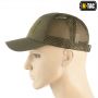 M-Tac бейсболка с липучкой и сеткой Flex рип-стоп Dark Olive