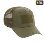 M-Tac бейсболка с липучкой и сеткой Flex рип-стоп Dark Olive