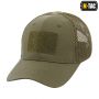 M-Tac бейсболка с липучкой и сеткой Flex рип-стоп Dark Olive
