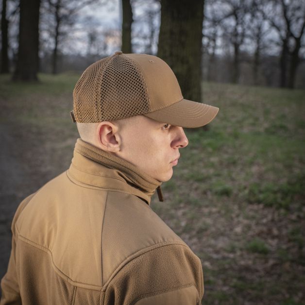 M-Tac бейсболка с сеткой Flex рип-стоп Coyote Brown
