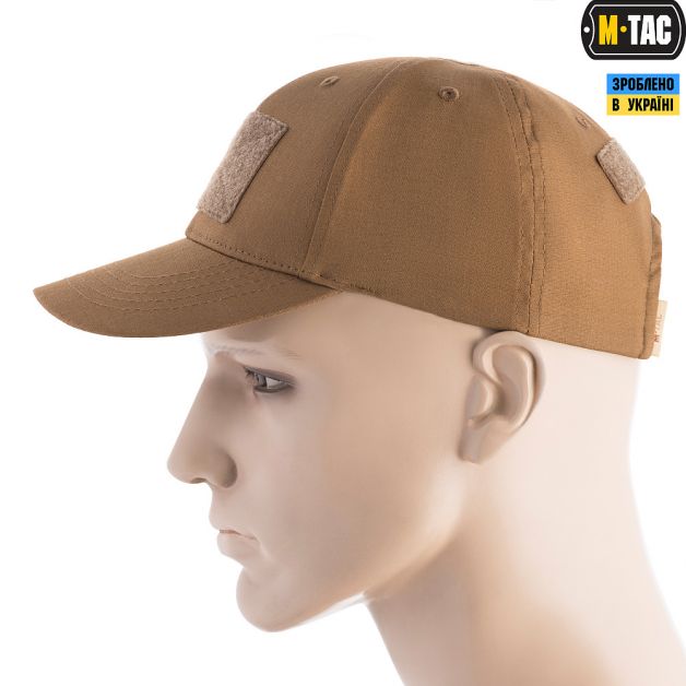 M-Tac бейсболка тактична Elite Flex ріп-стоп Coyote Brown