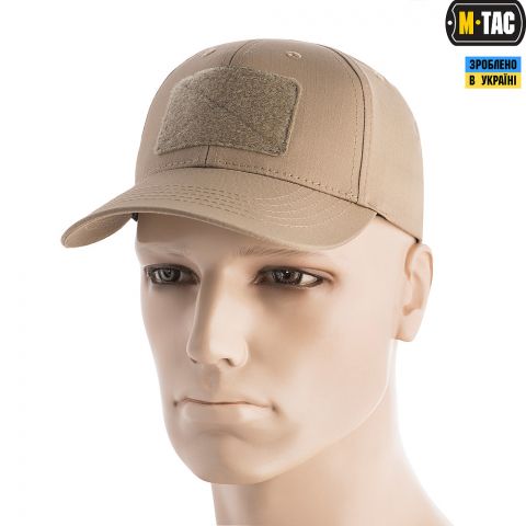 M-Tac бейсболка тактична Elite Flex ріп-стоп Khaki