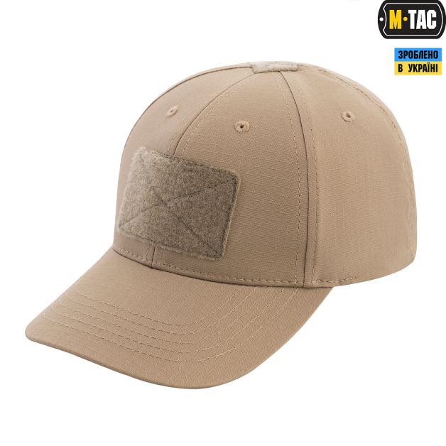 M-Tac бейсболка тактическая Elite рип-стоп Khaki