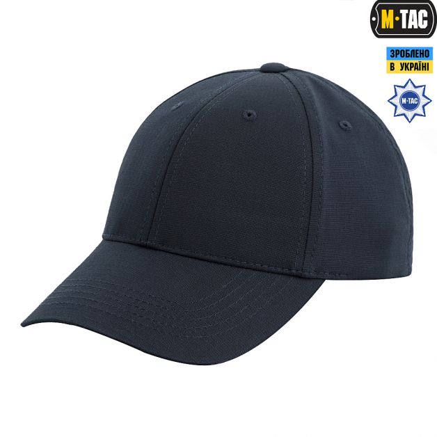 M-Tac бейсболка Elite рип-стоп Dark Navy Blue
