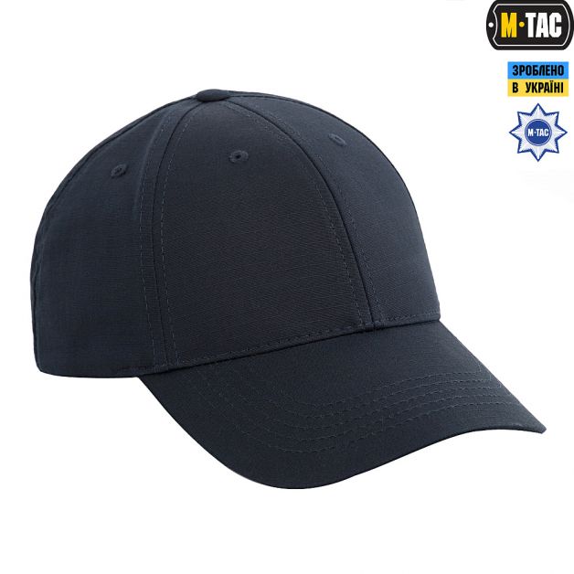 M-Tac бейсболка Elite рип-стоп Dark Navy Blue