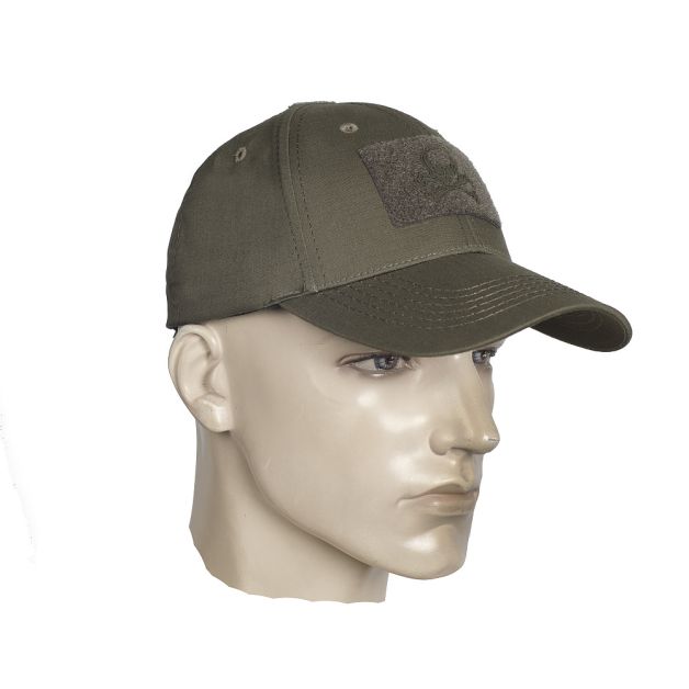 M-Tac бейсболка тактична Flex ріп-стоп Pirate Skull Dark Olive