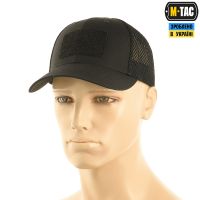 M-Tac бейсболка тактическая с сеткой Elite Flex Black