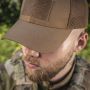 M-Tac бейсболка тактическая с сеткой Elite Flex Coyote Brown