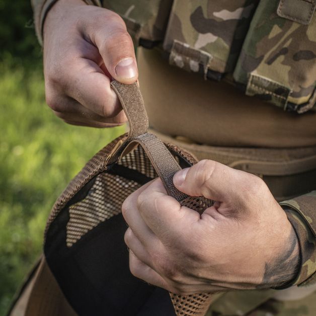 M-Tac бейсболка тактическая с сеткой Elite Flex Coyote Brown