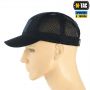 M-Tac бейсболка тактична з сіткою Elite Flex Dark Navy Blue
