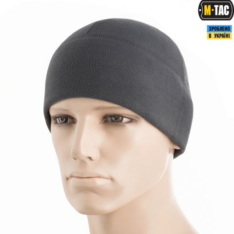 M-Tac шапка Watch Cap Elite фліс (260г/м2) Dark Grey