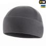 M-Tac шапка Watch Cap Elite фліс (260г/м2) with Slimtex Dark Grey