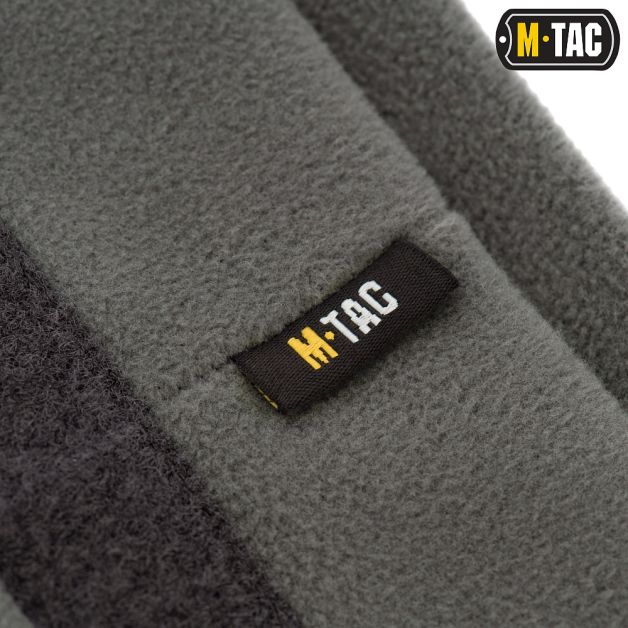 M-Tac шапка Watch Cap Elite фліс (270г/м2) з липучкою Grey