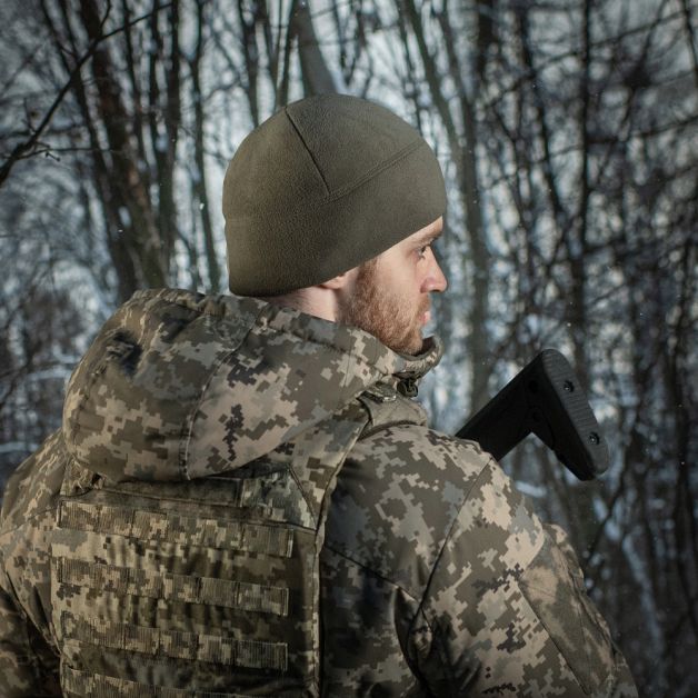 M-Tac шапка Watch Cap Elite фліс (260г/м2) Dark Olive