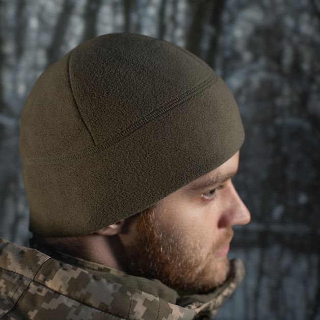 M-Tac шапка Watch Cap Elite фліс (260г/м2) Dark Olive