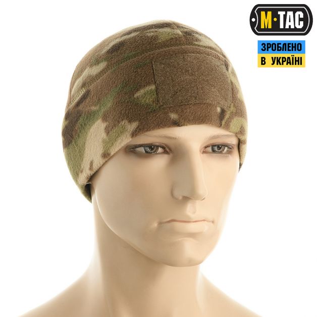 M-Tac шапка Watch Cap фліс (260г/м2) з липучкою MC