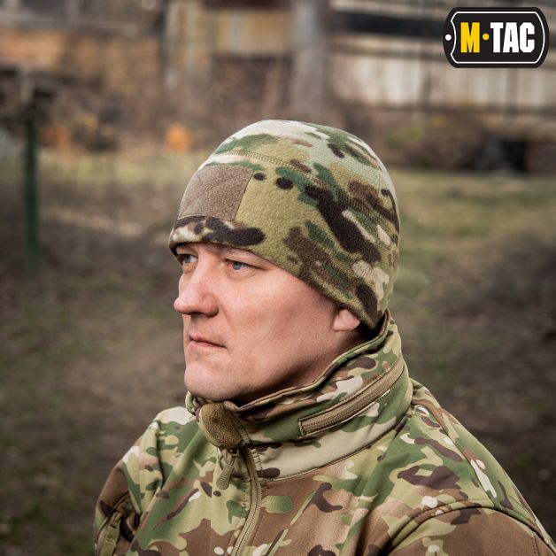 M-Tac шапка Watch Cap фліс (260г/м2) з липучкою MC