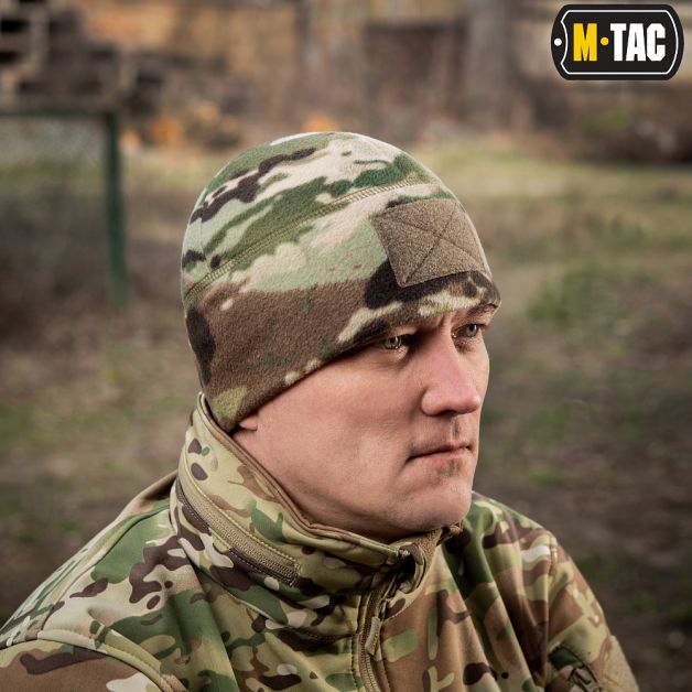 M-Tac шапка Watch Cap фліс (260г/м2) з липучкою MC