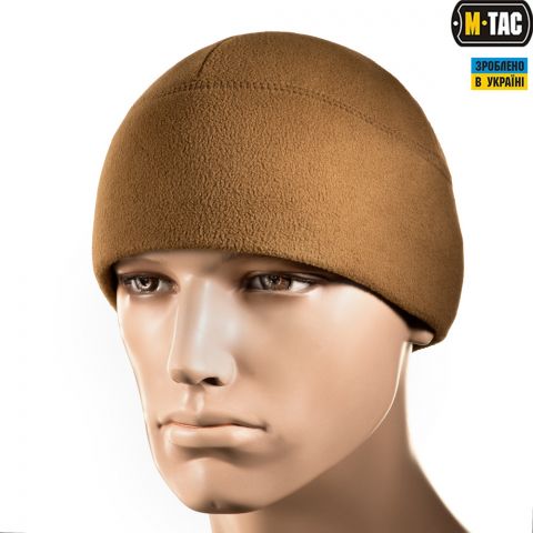 M-Tac шапка Watch Cap Elite фліс (260г/м2) with Slimtex Coyote Brown