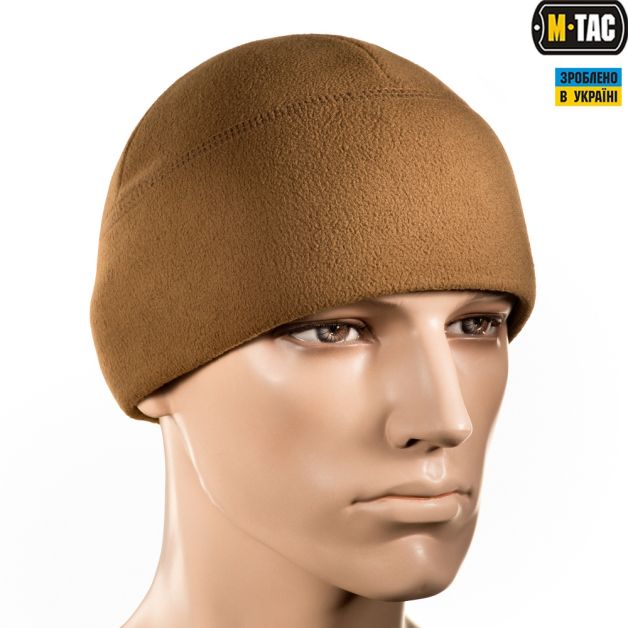 M-Tac шапка Watch Cap флис (260г/м2) with Slimtex Coyote Brown