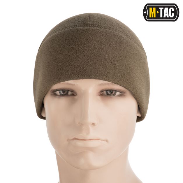 M-Tac шапка Watch Cap флис (260г/м2) with Slimtex Dark Olive