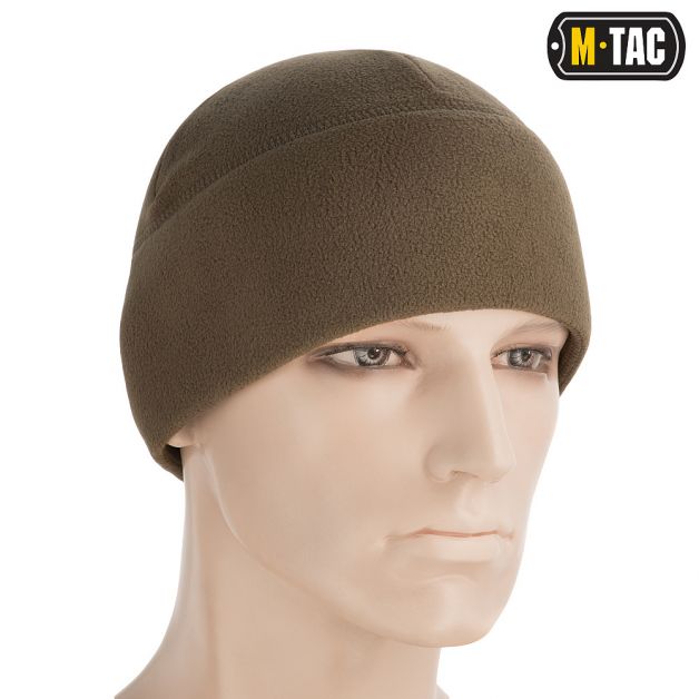 M-Tac шапка Watch Cap флис (260г/м2) with Slimtex Dark Olive