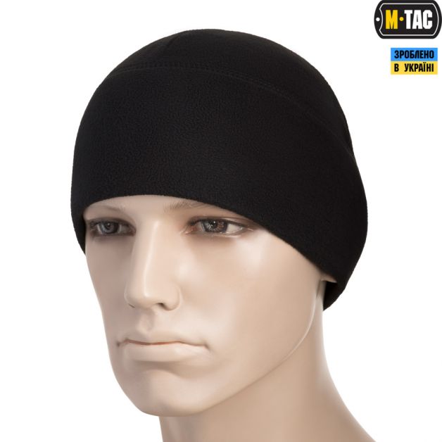 M-Tac шапка Watch Cap флис (260г/м2) Black