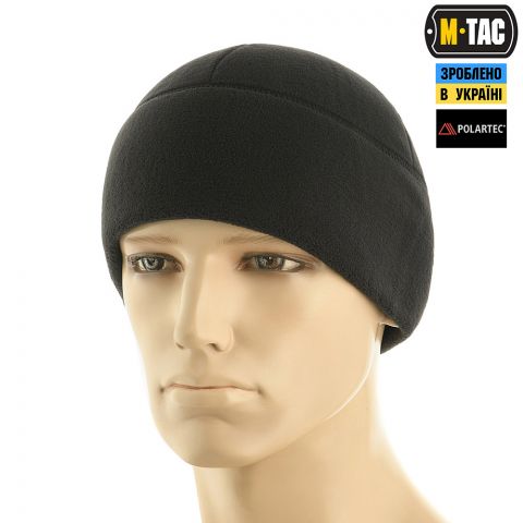 M-Tac шапка Watch Cap фліс Polartec Black