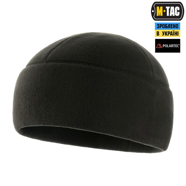 M-Tac шапка Watch Cap фліс Polartec Black