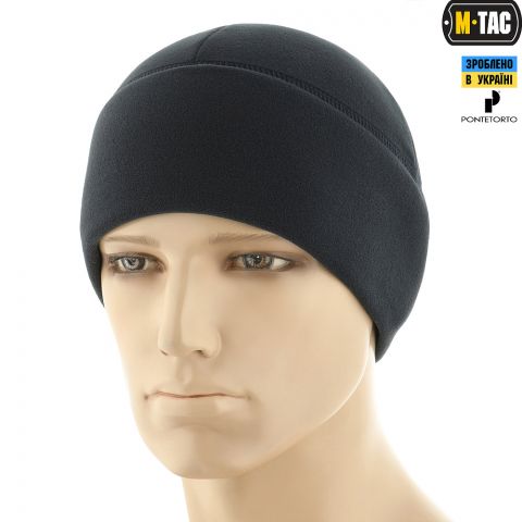 M-Tac шапка Watch Cap Premium фліс (225г/м2) Dark Navy Blue