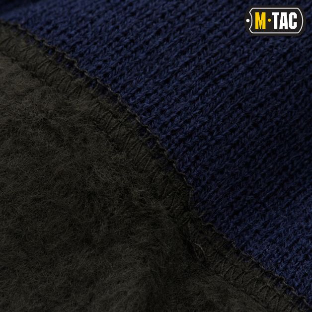 M-Tac шапка ДСНС тонкая вязка 100% акрил Dark Navy Blue