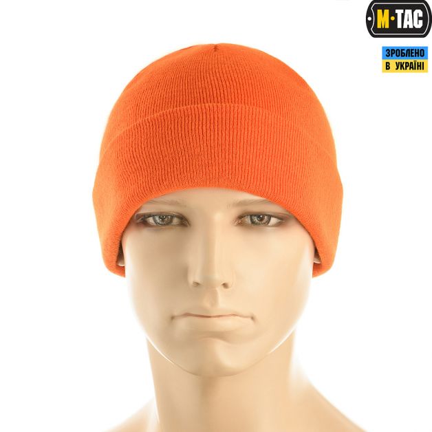 M-Tac шапка тонка в'язка 100% акрил Orange
