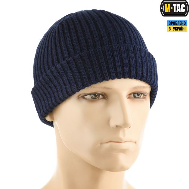M-Tac шапка в'язана 100% акрил Dark Navy Blue