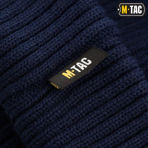 M-Tac шапка в'язана 100% акрил Dark Navy Blue