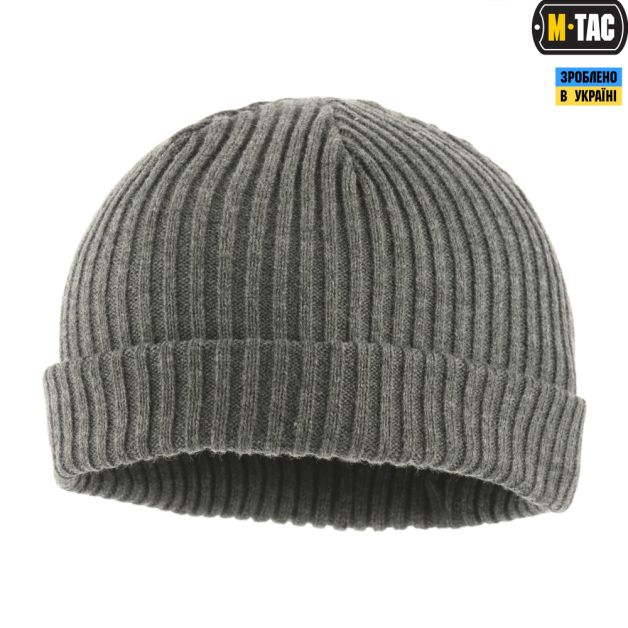 M-Tac шапка в'язана 100% акрил Grey