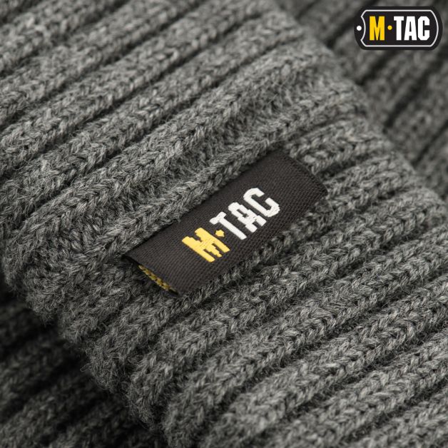 M-Tac шапка в'язана 100% акрил Grey