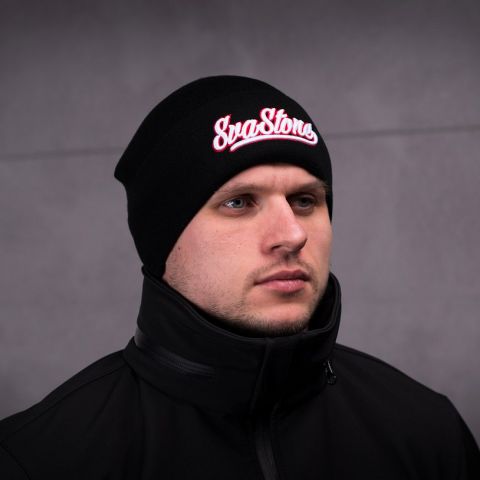 SvaStone шапка в'язана Old School чорна