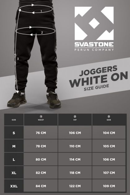 SvaStone штани White On