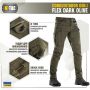M-Tac брюки Conquistador Gen I Flex Dark Olive