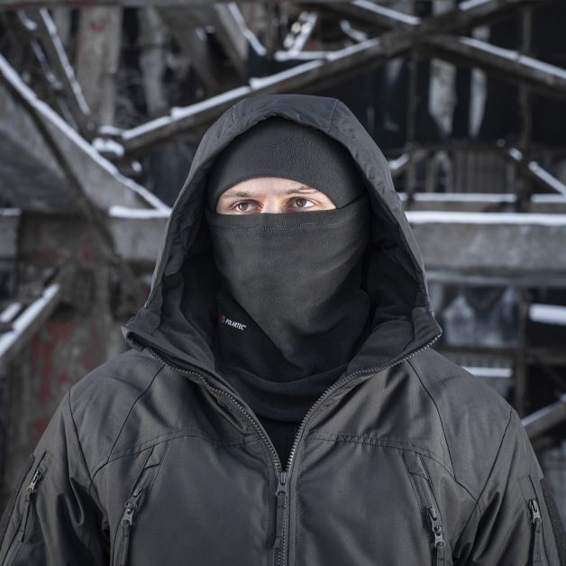 M-Tac шарф-труба анатомічний з затяжкою Polartec Black