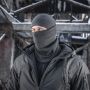 M-Tac шарф-труба анатомічний з затяжкою Polartec Black