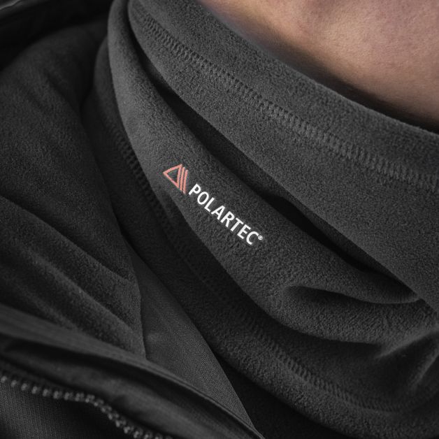 M-Tac шарф-труба анатомічний з затяжкою Polartec Black