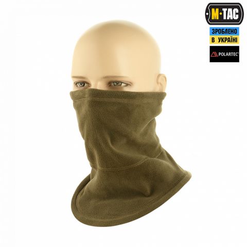 M-Tac шарф-труба анатомічний з затяжкою Polartec Dark Olive