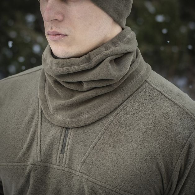M-Tac шарф-труба анатомічний з затяжкою Polartec Dark Olive