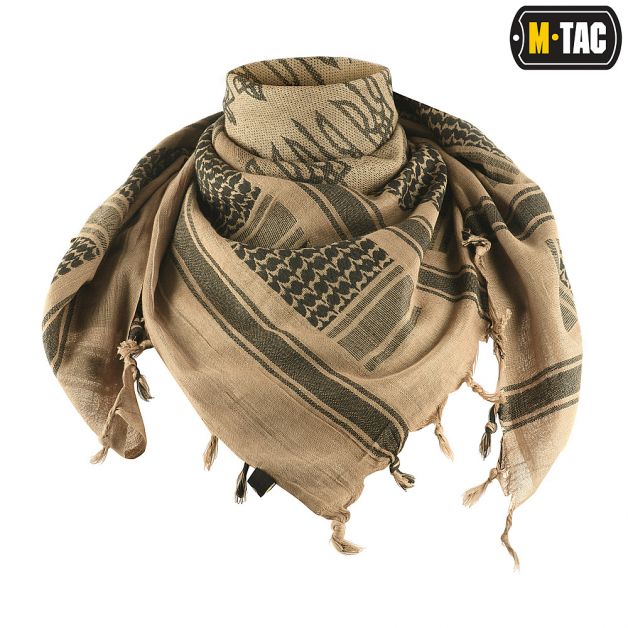 M-Tac шарф шемаг с Тризубом Khaki/Black