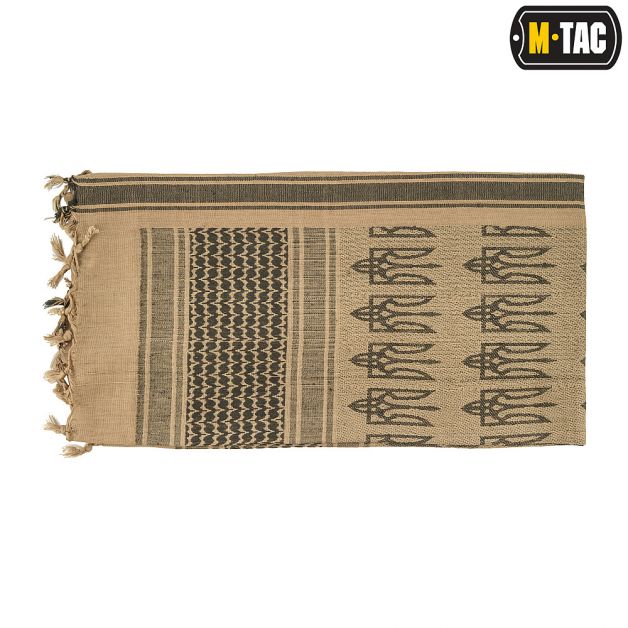 M-Tac шарф шемаг с Тризубом Khaki/Black