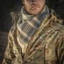 M-Tac шарф шемаг с Тризубом Khaki/Black