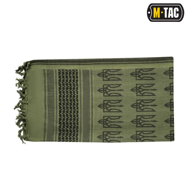 M-Tac шарф шемаг с Тризубом Olive/Black